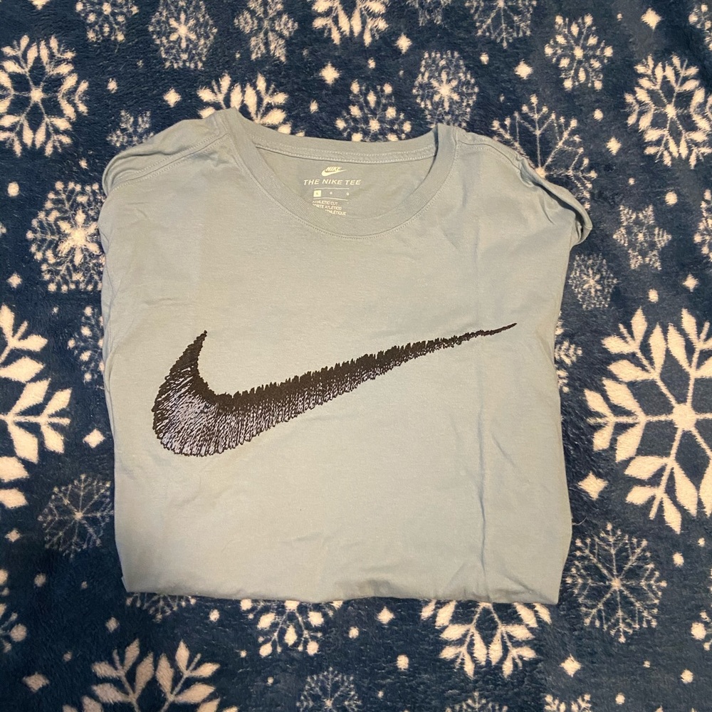 Light blue Nike t shirt